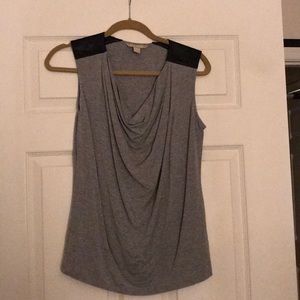 Banana Republic grey blouse